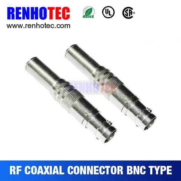 Hot Sale BNC Jack to F Female Audio RF Connectors for Cables